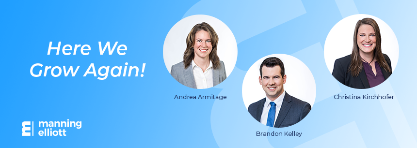 Manning Elliott Welcomes Three New Partners