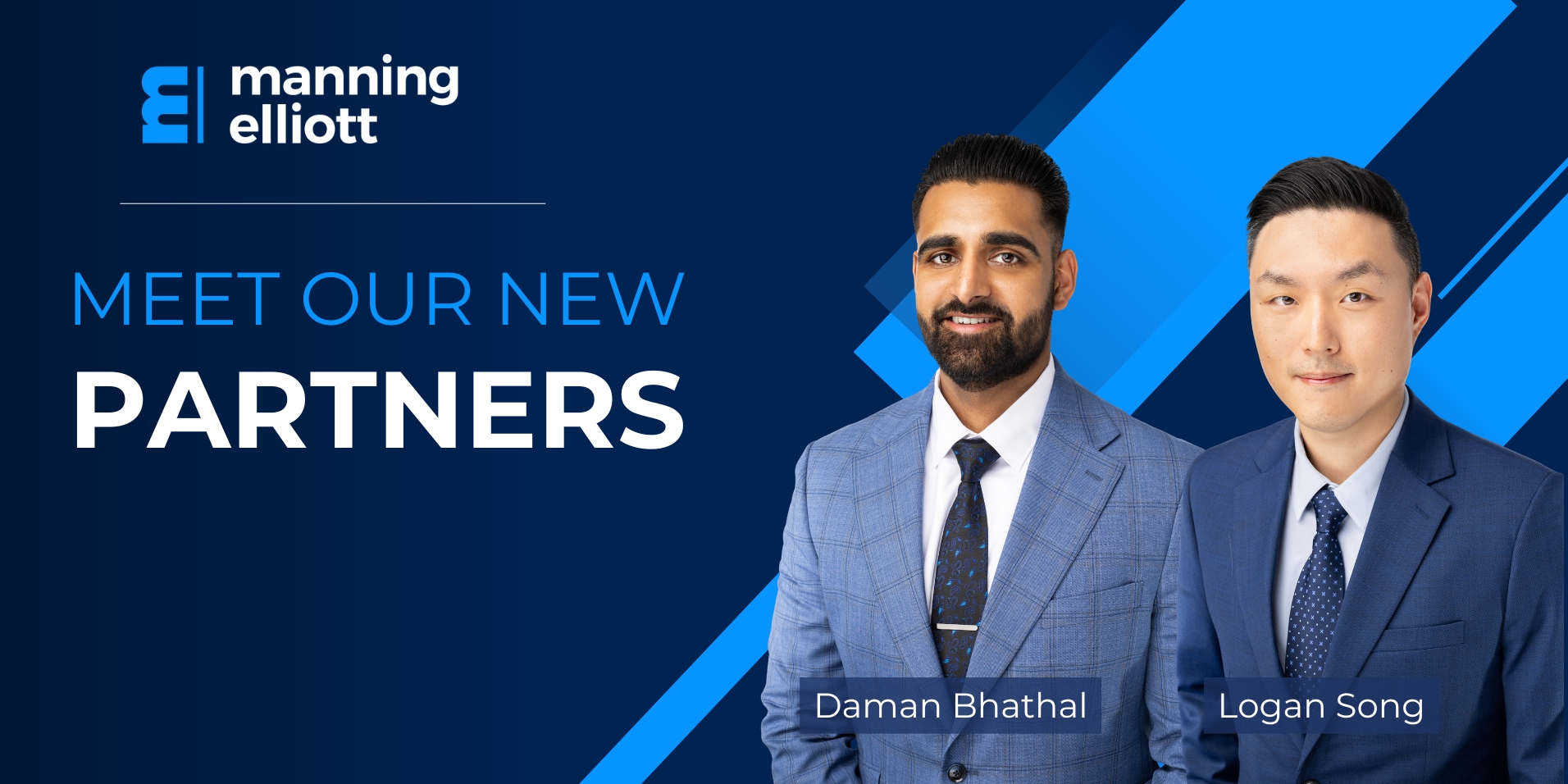Welcome Daman Bhathal and Logan Song to the Partnership
